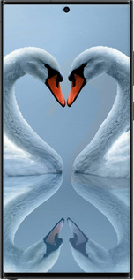 TPU чехол Лебеди для Samsung Galaxy S23 Ultra - 6007b-2906 изображение 