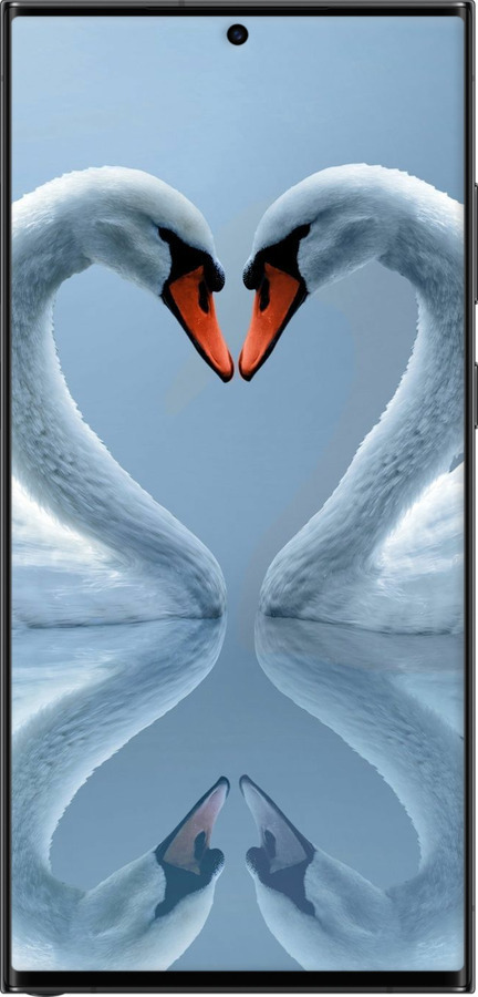 TPU чехол Лебеди для Samsung Galaxy S23 Ultra - 6007b-2906 изображение 