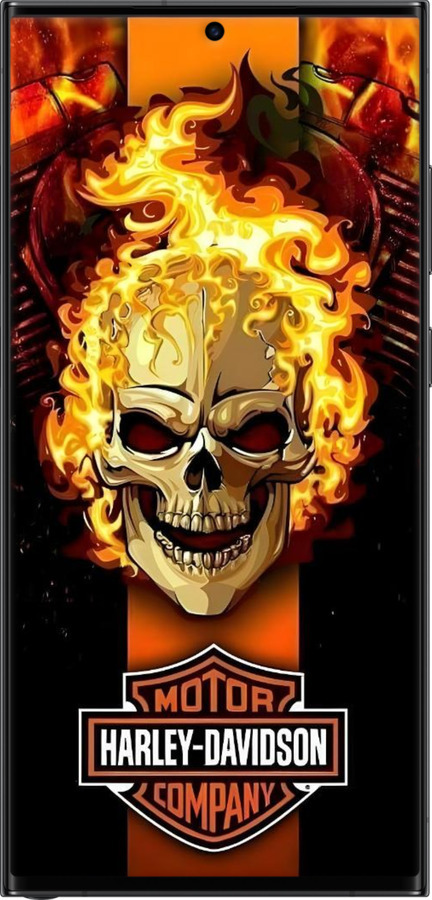 TPU чехол Харлей девидсон для Samsung Galaxy S23 Ultra - 6370b-2906 изображение 