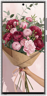 Чохол Bumper чехол Півонії 1 для Samsung Galaxy S23 Ultra - 6705pc-2906 изображение 