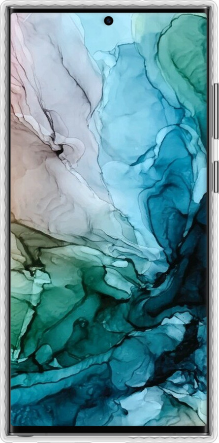 Чохол Bumper чехол З абстрактним малюнком барвисті Солоні береги для Samsung Galaxy S23 Ultra - 6405pc-2906 изображение 
