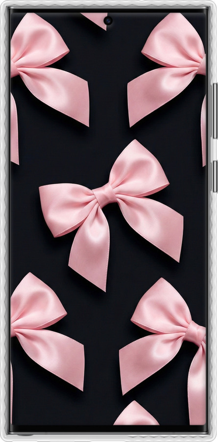 Чохол Bumper чехол Coquette Ribbons Dark Coquette для Samsung Galaxy S23 Ultra - 6767pc-2906 изображение 