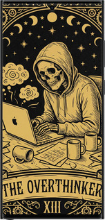 Силіконовий чехол The Overthinker для Samsung Galaxy S23 Ultra - 6774u-2906 изображение 