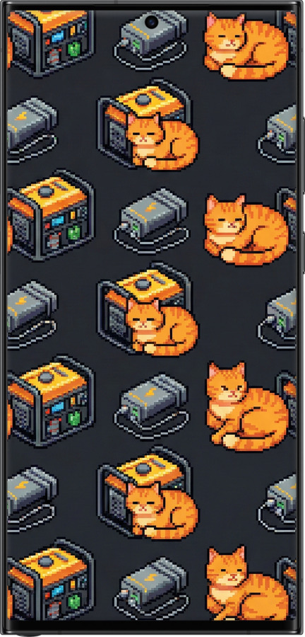 Силиконовый чехол Autonomous Zone для Samsung Galaxy S23 Ultra - 6771u-2906 изображение 