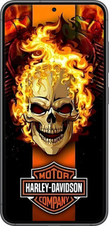 TPU чехол Харлей девидсон для Samsung Galaxy S23 - 6370b-2907 изображение 