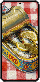 TPU чехол Vintage Sardine Tin Phone для Samsung Galaxy S23 - 6772b-2907 изображение 