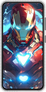 Чехол Bumper чехол Железный человек для Samsung Galaxy S23 - 6372pc-2907 изображение 