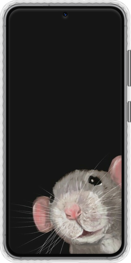 Чехол Bumper чехол The Peeking Rat для Samsung Galaxy S23 - 6442pc-2907 изображение 
