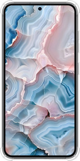 Силикон с усиленными углами чехол Мрамор для Samsung Galaxy S23 - 6306sp-2907 изображение 