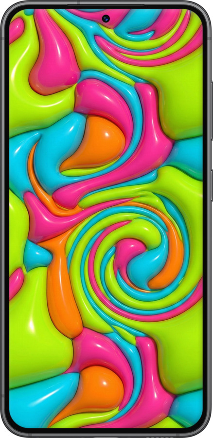 Силиконовый чехол Y2K Jelly Dream для Samsung Galaxy S23 - 6780u-2907 изображение 