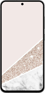 TPU чехол Пастельный мрамор для Samsung Galaxy S24 FE - 4342b-3772 изображение 