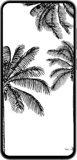 TPU чехол Пальмы1 для Samsung Galaxy S24 FE - 4634b-3772 изображение 
