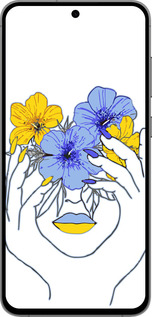 TPU чехол Дівчина v4 для Samsung Galaxy S24 FE - 5276b-3772 изображение 