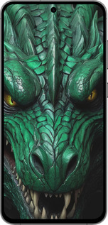 TPU чехол Зелёный дракон v2 для Samsung Galaxy S24 FE - 5817b-3772 изображение 