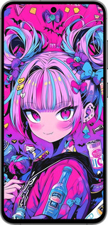 TPU чехол Аниме милаха для Samsung Galaxy S24 FE - 6314b-3772 изображение 