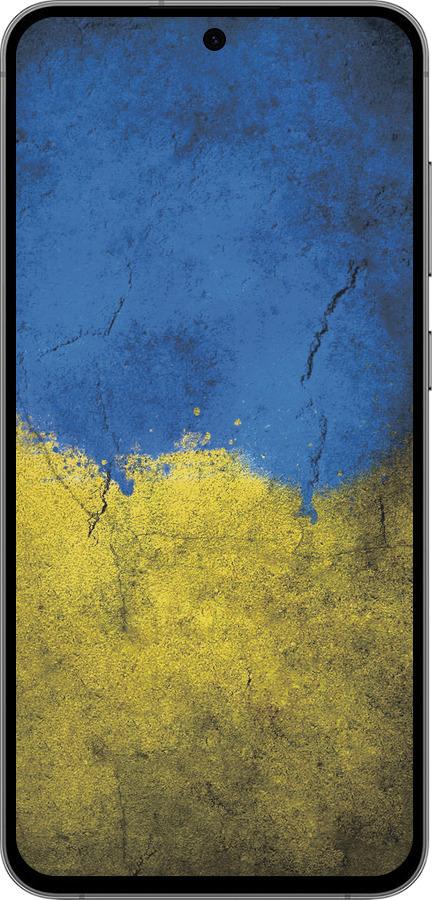 TPU чехол Флаг Украины 2 для Samsung Galaxy S24 FE - 401b-3772 изображение 