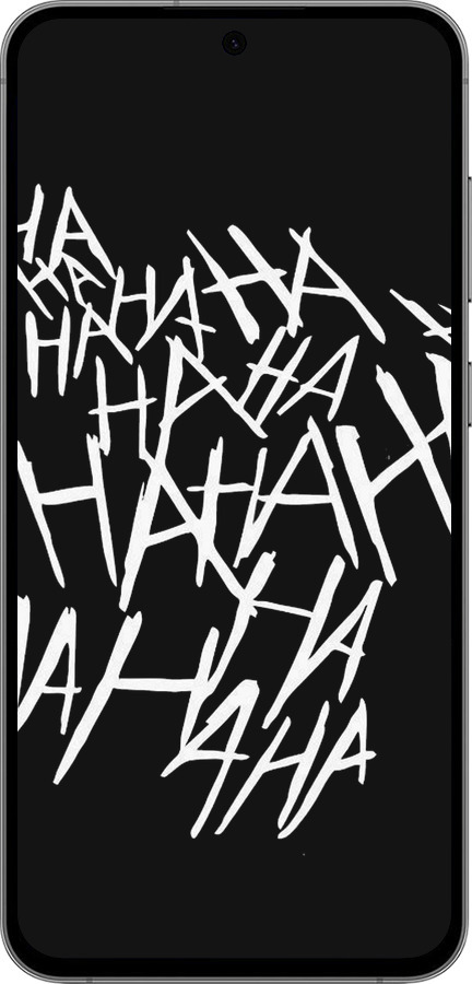 TPU чехол joker hahaha для Samsung Galaxy S24 FE - 4509b-3772 изображение 