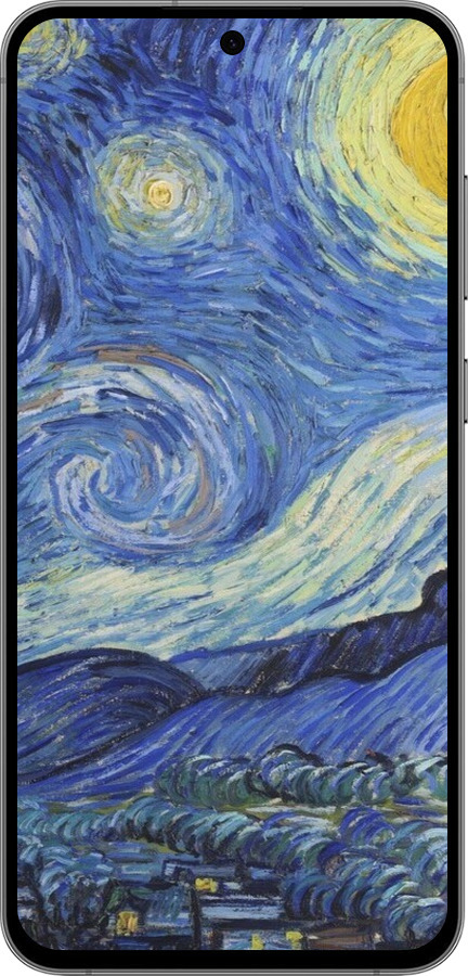 TPU чехол «Звездная ночь» Винсента Ван Гога для Samsung Galaxy S24 FE - 6433b-3772 изображение 