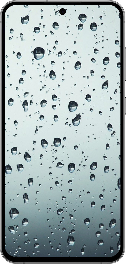 TPU чехол Стекло в каплях для Samsung Galaxy S24 FE - 848b-3772 изображение 