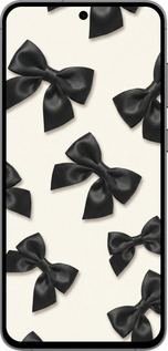 Силіконовий чехол Dark Coquette для Samsung Galaxy S24 FE - 6765u-3772 изображение 