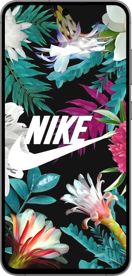 Силиконовый чехол Nike для Samsung Galaxy S24 FE - 6378u-3772 изображение 