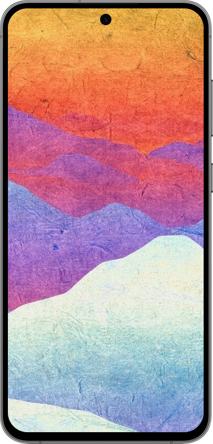 Силиконовый чехол Горный закат для Samsung Galaxy S24 FE - 6479u-3772 изображение 