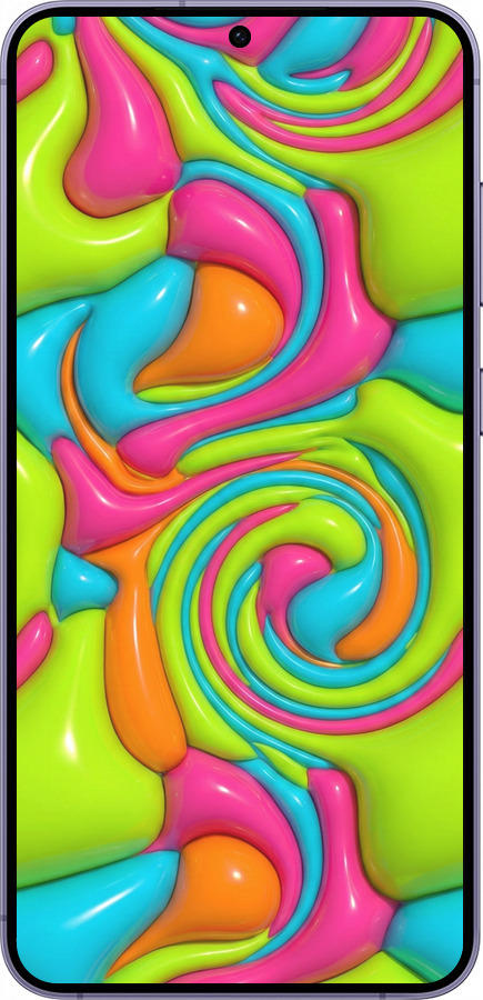 Силиконовый чехол Y2K Jelly Dream для Samsung Galaxy S24 Plus - 6780u-3388 изображение 