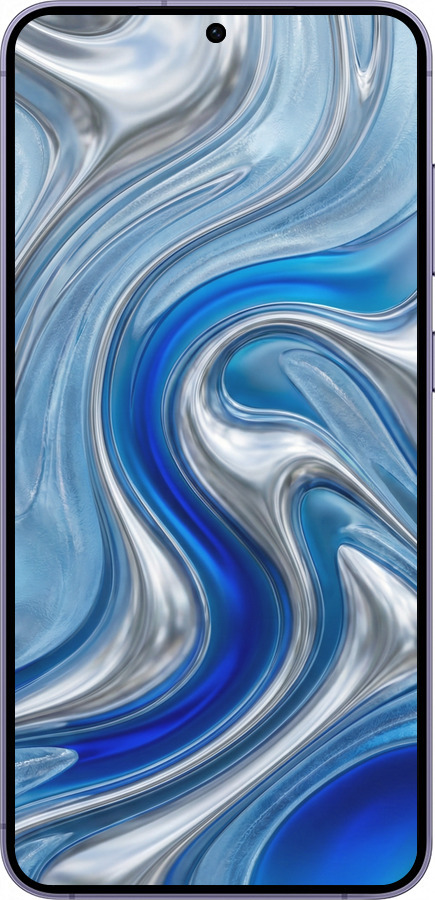 Силиконовый чехол Liquid Chrome для Samsung Galaxy S24 Plus - 6781u-3388 изображение 