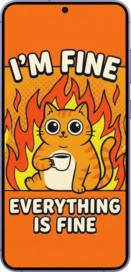 Силіконовий чехол Funny Cat для Samsung Galaxy S24 Plus - 6786u-3388 изображение 