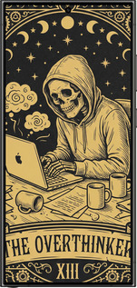 TPU чехол The Overthinker для Samsung Galaxy S24 Ultra - 6774b-3389 изображение 