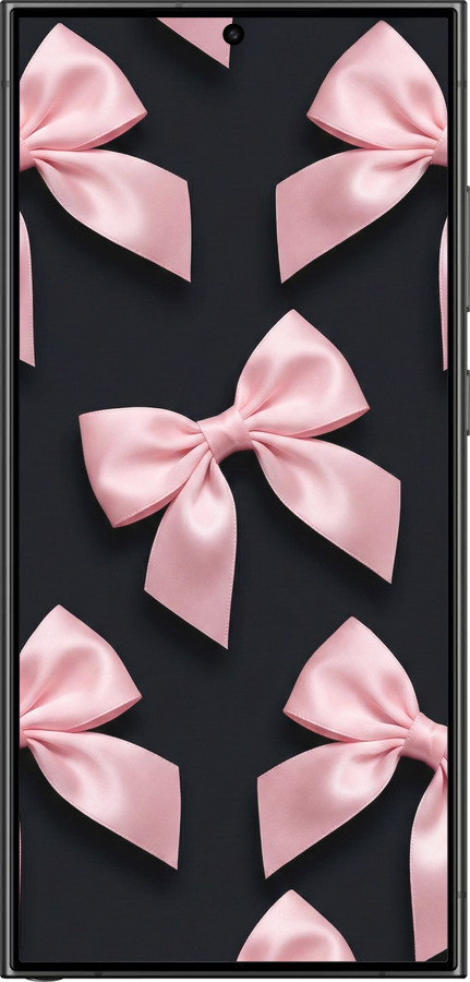 TPU чехол Coquette Ribbons Dark Coquette для Samsung Galaxy S24 Ultra - 6767b-3389 изображение 