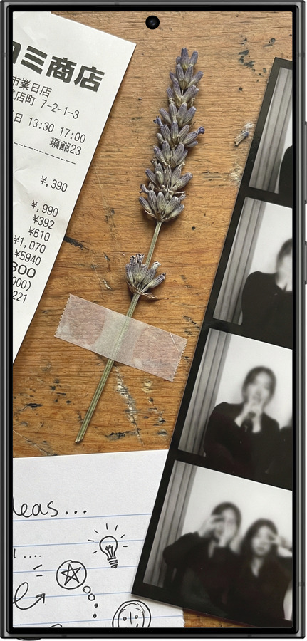 TPU чехол Aesthetic Scrapbook Collage для Samsung Galaxy S24 Ultra - 6773b-3389 изображение 