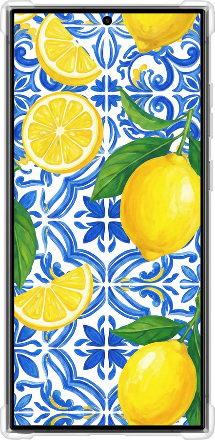 Силикон с усиленными углами чехол Grocery Girl Italian Summer для Samsung Galaxy S24 Ultra - 6766sp-3389 изображение 