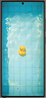 Силиконовый чехол Утенок для Samsung Galaxy S24 Ultra - 6323u-3389 изображение 
