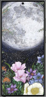 Силиконовый чехол Полночь в саду II для Samsung Galaxy S24 Ultra - 6424u-3389 изображение 