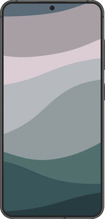 TPU чехол З фіолетовим та бірюзовим ретро-стилем та хвилями для Samsung Galaxy S24 - 6533b-3390 изображение 