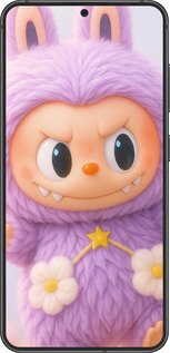TPU чехол Лабубу для Samsung Galaxy S24 - 6708b-3390 изображение 