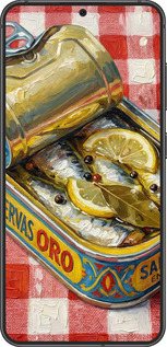 TPU чехол Vintage Sardine Tin Phone для Samsung Galaxy S24 - 6772b-3390 изображение 