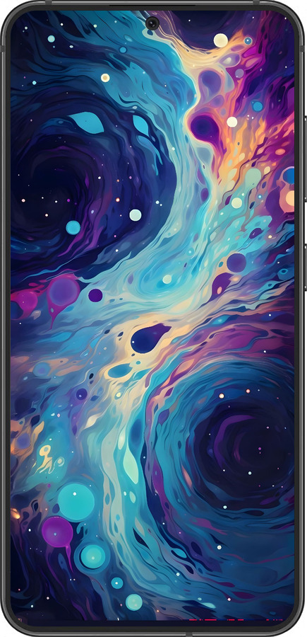 TPU чехол Арт акварель для Samsung Galaxy S24 - 6329b-3390 изображение 