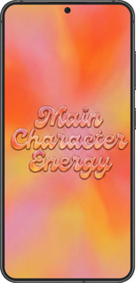 Силиконовый чехол Aura Gradient Main Character Energy Aesthetic Y2K для Samsung Galaxy S24 - 6783u-3390 изображение 
