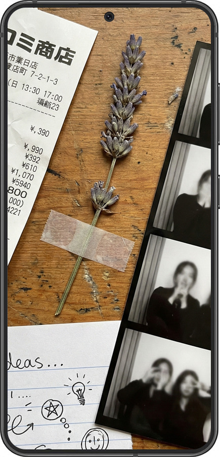 Силиконовый чехол Aesthetic Scrapbook Collage для Samsung Galaxy S24 - 6773u-3390 изображение 