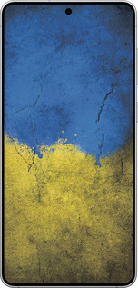 Силиконовый чехол Флаг Украины 2 для Samsung Galaxy S25 Edge - 401u-3923 изображение 