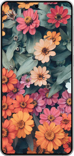 Силіконовий чехол Beauty flowers для Samsung Galaxy S25 Edge - 4050u-3923 изображение 