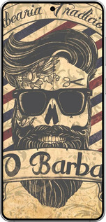Силиконовый чехол Barber Shop для Samsung Galaxy S25 Edge - 4097u-3923 изображение 