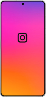 Силиконовый чехол Instagram для Samsung Galaxy S25 Edge - 4273u-3923 изображение 