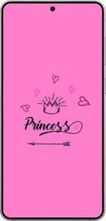 Силиконовый чехол Princess для Samsung Galaxy S25 Edge - 4361u-3923 изображение 