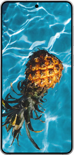 Силиконовый чехол Ананас на воде для Samsung Galaxy S25 Edge - 4384u-3923 изображение 