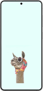 Силіконовий чехол Модна лама для Samsung Galaxy S25 Edge - 4479u-3923 изображение 