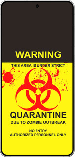 Силіконовий чехол Biohazard 9 для Samsung Galaxy S25 Edge - 4825u-3923 изображение 