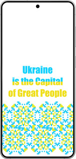 Силіконовий чехол Ukraine  для Samsung Galaxy S25 Edge - 5283u-3923 изображение 